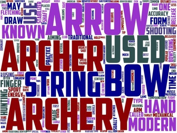 Indoor Archery Wordart Book Cover: A Vibrant, Versatile Design for Creative Projects
