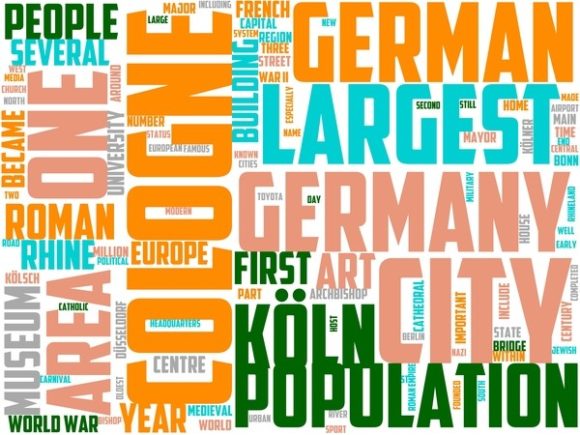 Koln Wordart Book Cover