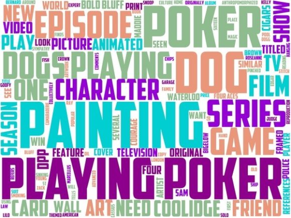 Learn to Play Poker Wordart Tshirt
