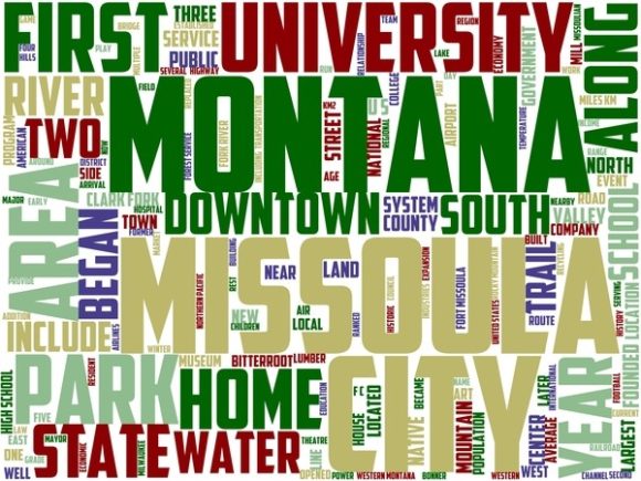 Missoula Wordart Wallpaper: Hand-Drawn Inspiration